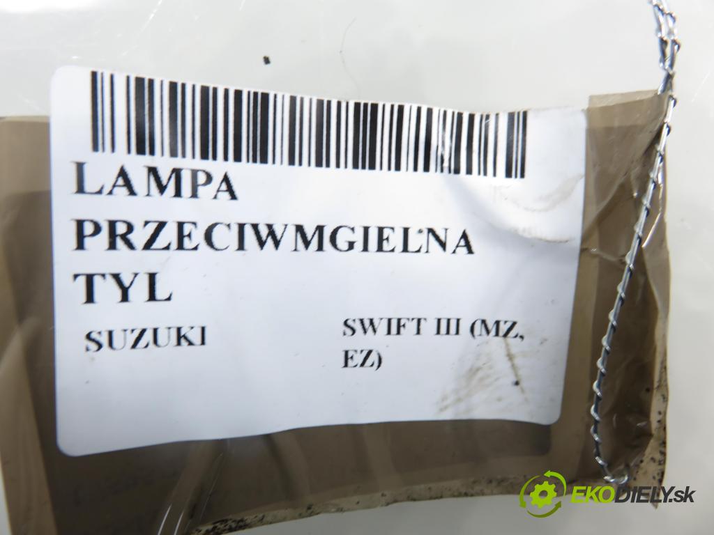 SUZUKI SWIFT III (MZ, EZ) HB 2007 68,00 1.3 4x4 (RS 413) - M13A 1328,00 Svetlo hmlové zadné 3657062J0