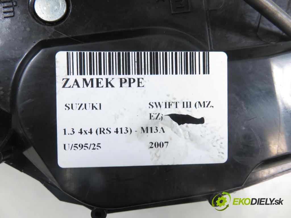 SUZUKI SWIFT III (MZ, EZ) HB 2007 68,00 1.3 4x4 (RS 413) - M13A 1328,00 zámok PPE