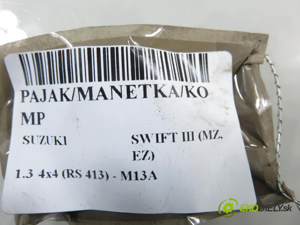 SUZUKI SWIFT III (MZ, EZ) HB 2007 68,00 1.3 4x4 (RS 413) - M13A 1328,00 / páčka ľavá strana 173744