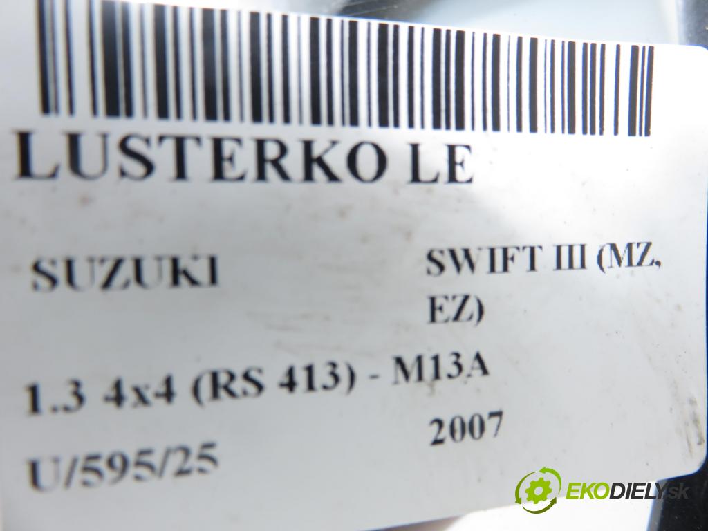 SUZUKI SWIFT III (MZ, EZ) HB 2007 68,00 1.3 4x4 (RS 413) - M13A 1328,00 Spätné zrkadlo LE 