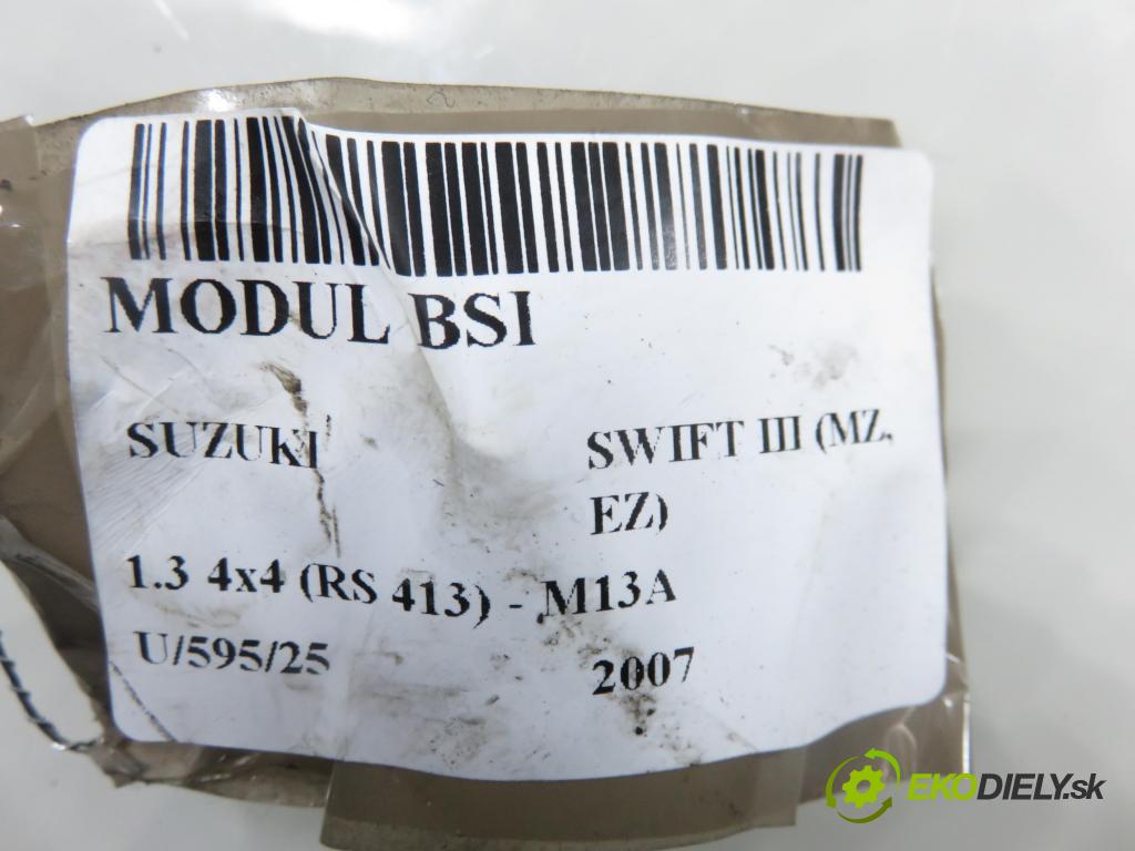 SUZUKI SWIFT III (MZ, EZ) HB 2007 68,00 1.3 4x4 (RS 413) - M13A 1328,00 MODUL BSI 3677062JB0