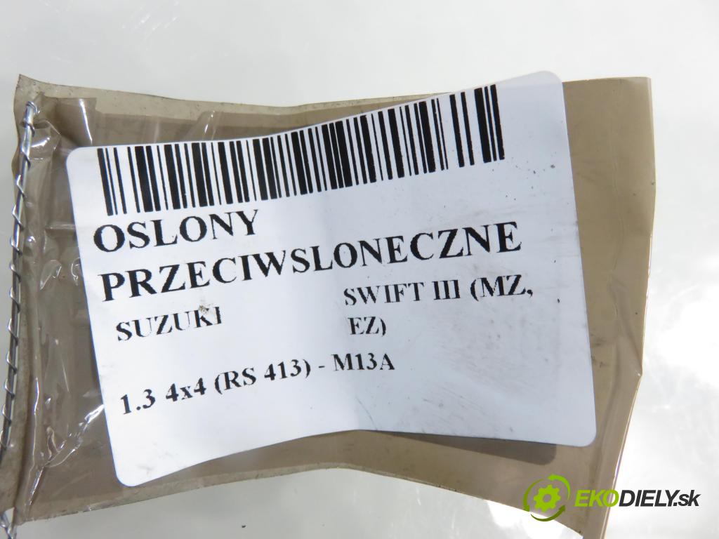 SUZUKI SWIFT III (MZ, EZ) HB 2007 68,00 1.3 4x4 (RS 413) - M13A 1328,00 kryty protislnečné