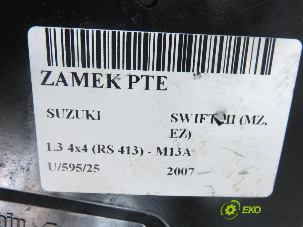 SUZUKI SWIFT III (MZ, EZ) HB 2007 68,00 1.3 4x4 (RS 413) - M13A 1328,00 zámok PTE 