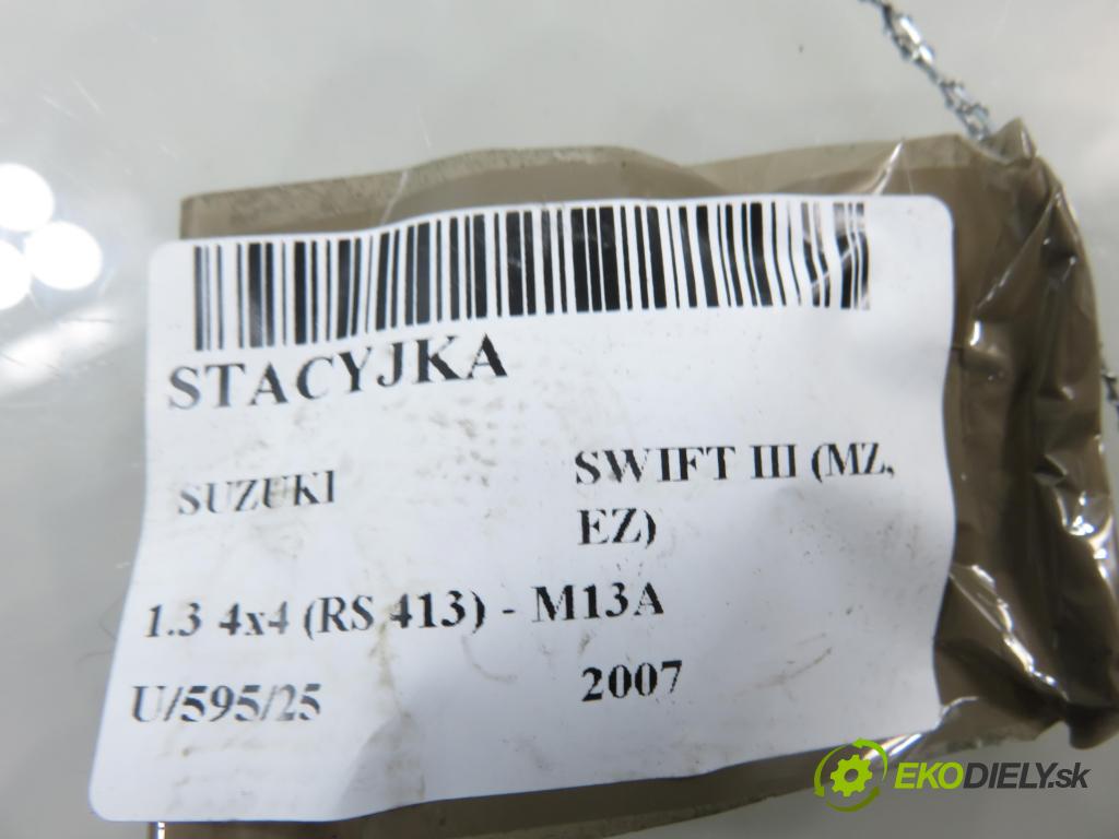 SUZUKI SWIFT III (MZ, EZ) HB 2007 68,00 1.3 4x4 (RS 413) - M13A 1328,00 spinačka 3397062J00 (Spínacia skrinka)