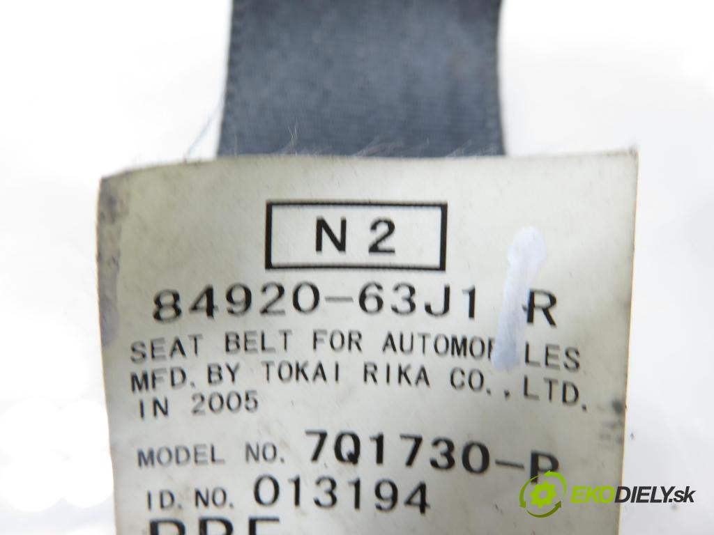 SUZUKI SWIFT III (MZ, EZ) HB 2007 68,00 1.3 4x4 (RS 413) - M13A 1328,00 Držiak bezpečnostný LP 8492063J1
