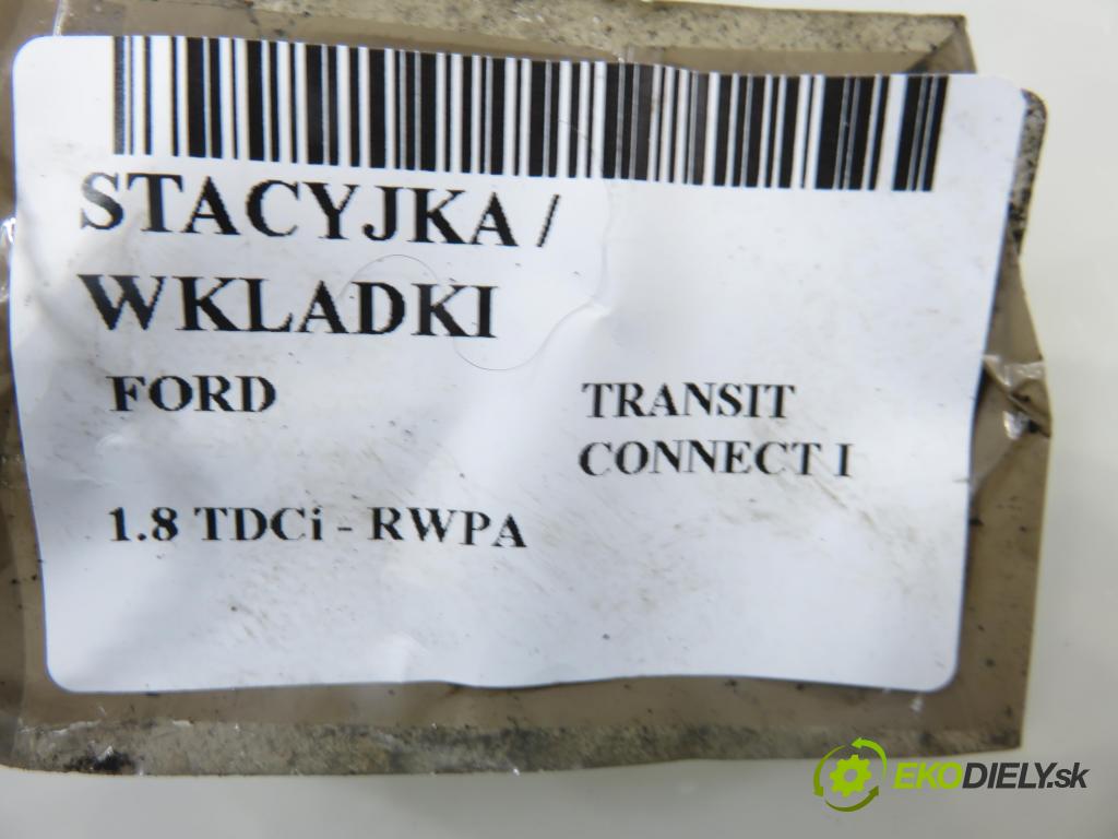 FORD TRANSIT CONNECT (P65_, P70_, P80_) KOMBIVAN 2008 81,00 1.8 TDCi - RWPA 1753,00 spinačka / zámky