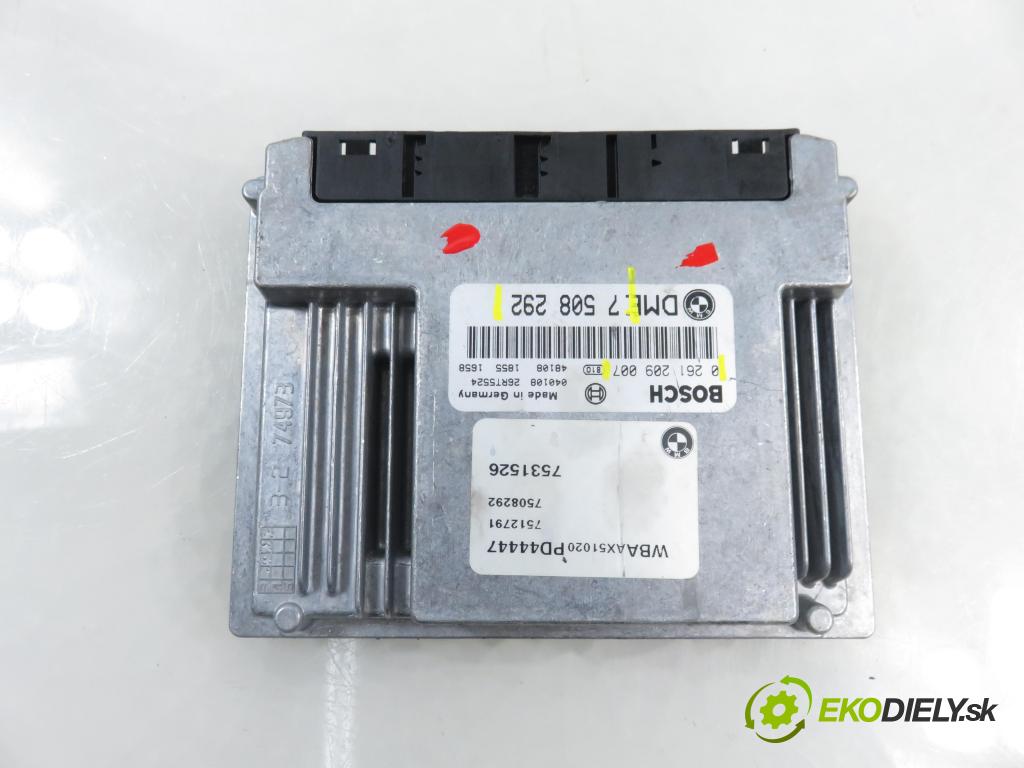 BMW 3 Touring (E46) KOMBI 2004 110,00 2.0 318 i - N42 B20 A 1995,00 Riadiaca jednotka Motor 0261209007 ; 7508292