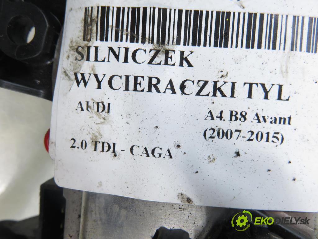 AUDI A4 Avant (8K5, B8) KOMBI 2009 105,00 2.0 TDI - CAGA 1968,00 Motorček stierače zadné 4F9955711C ; W000001758
