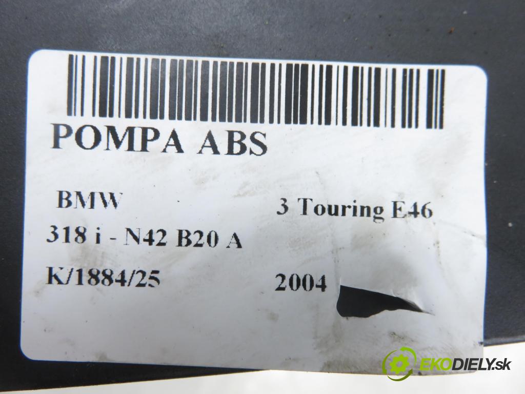 BMW 3 Touring (E46) KOMBI 2004 110,00 2.0 318 i - N42 B20 A 1995,00 Pumpa ABS 6765454 (Pumpa ABS)