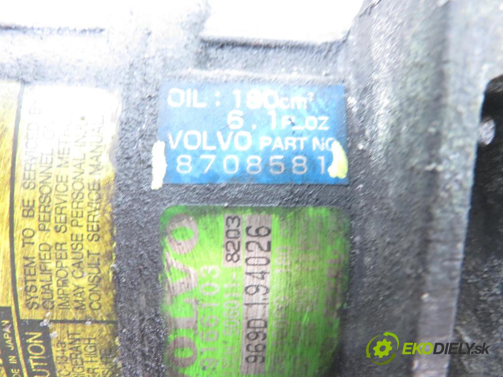 VOLVO S80 I (TS, XY) SEDAN 2000 147,00 2.9 - B 6294 S 2922,00 KOMPRESOR: klimatizace 8708581 (Kompresor klimatizace)
