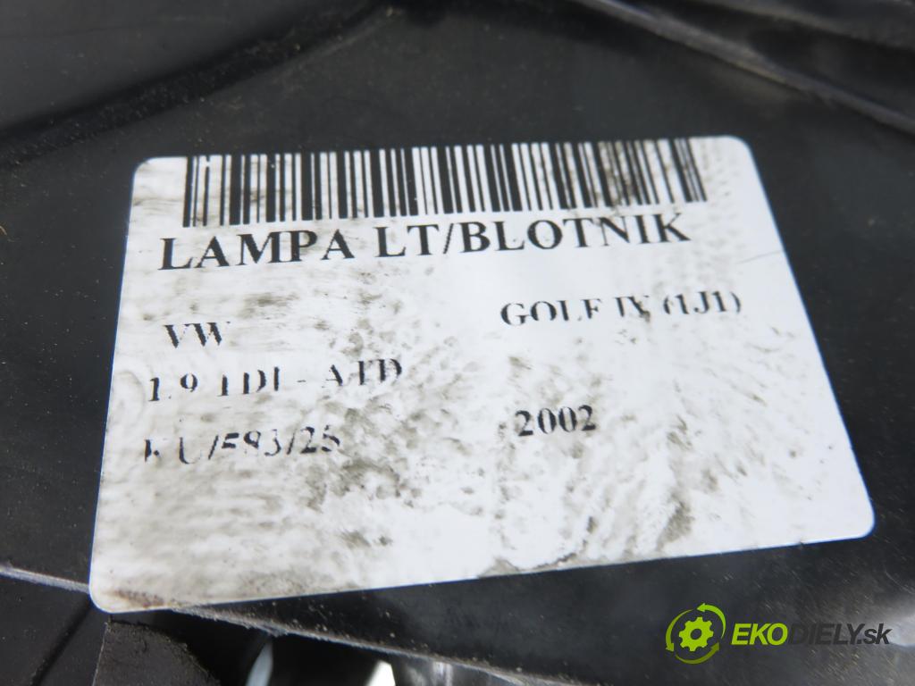 VW GOLF IV (1J1) HB 2002 74,00 1.9 TDI PD 101 - ATD 1896,00 Svetlo ľavé zadné 