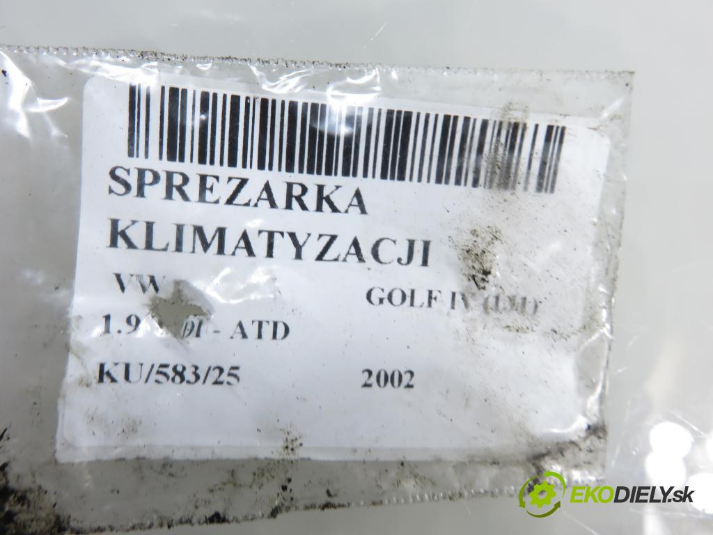 VW GOLF IV (1J1) HB 2002 74,00 1.9 TDI PD 101 - ATD 1896,00 KOMPRESOR: klimatizace 1J0820803K (Kompresor klimatizace)