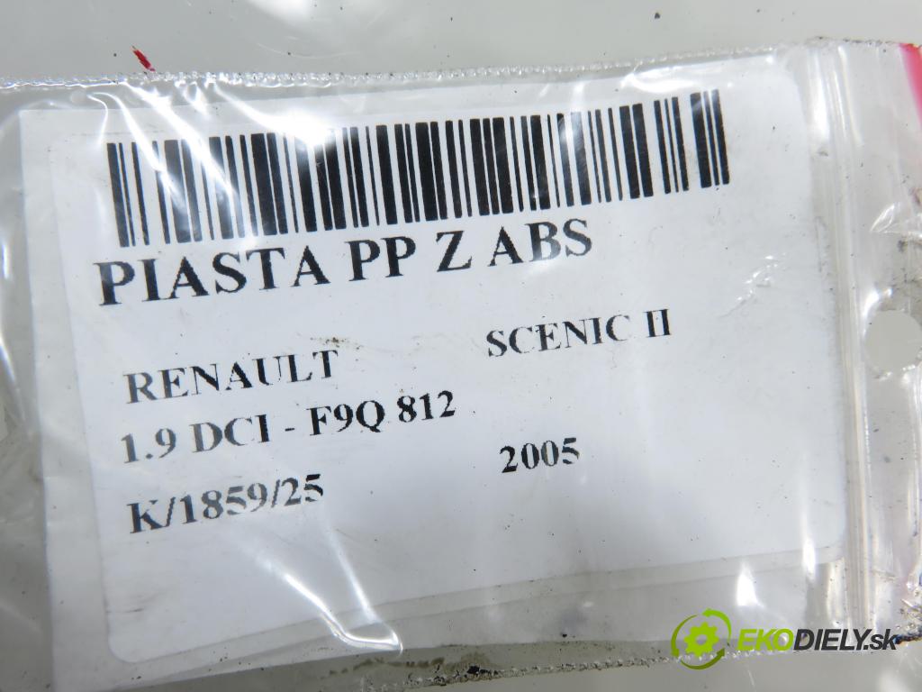 RENAULT SCENIC II (JM0/1_) MINIVAN 2005 88,00 1.9 DCI - F9Q 812 1870,00 náboj PP ABS 