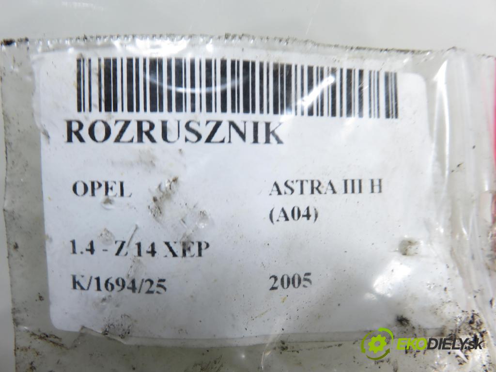 OPEL ASTRA H (A04) HB 2005 66,00 1.4 - Z 14 XEP 1364,00 Štartér D6RA293 (Štartér)