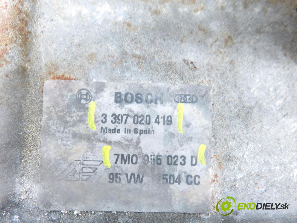 VW SHARAN (7M8, 7M9, 7M6) MINIVAN 1997 81,00 1.9 TDI 110 - AFN 1896,00 Motorček stieračov 3398009476 ; 7M0955023D