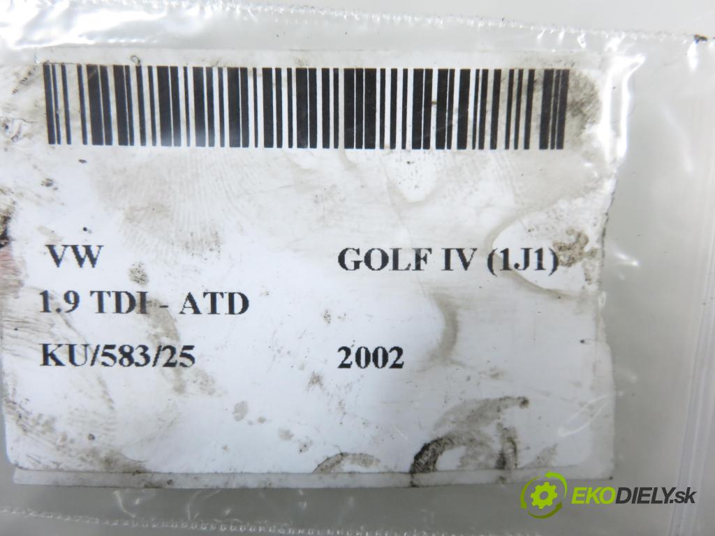 VW GOLF IV (1J1) HB 2002 74,00 1.9 TDI PD 101 - ATD 1896,00 Alternátor A0027 (Alternátor)