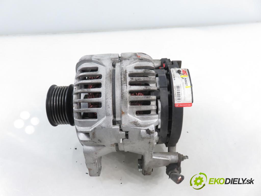 VW GOLF IV (1J1) HB 2002 74,00 1.9 TDI PD 101 - ATD 1896,00 Alternátor A0027 (Alternátor)