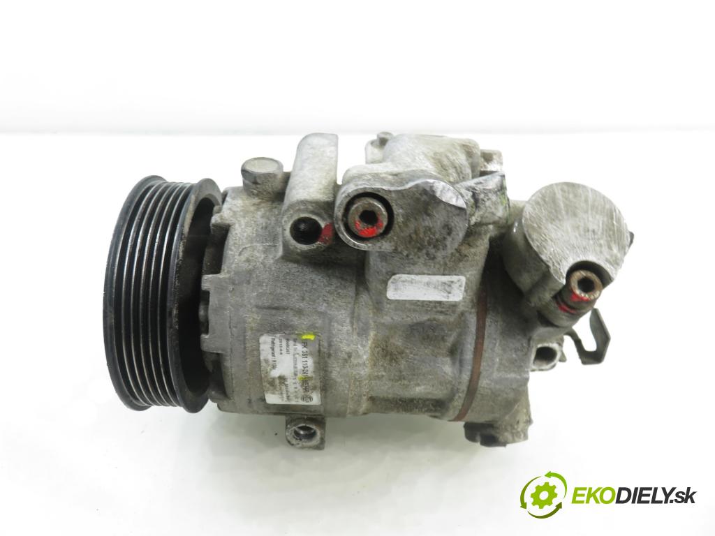 SKODA FABIA I (6Y2) HB 2001 55,00 1.4 16V - AUA 1390,00 KOMPRESOR: klimatizácie 8FK351110241 (Kompresor klimatizácie)