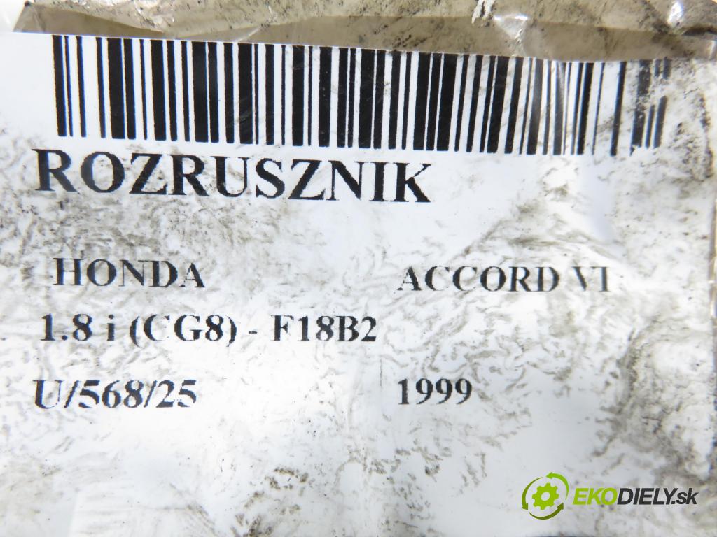 HONDA ACCORD VI (CK, CG, CH, CF8) SEDAN 1999 100,00 1.8 i (CG8) - F18B2 1850,00 Štartér 31200PDAE030 ; D6RA81 (Štartér)