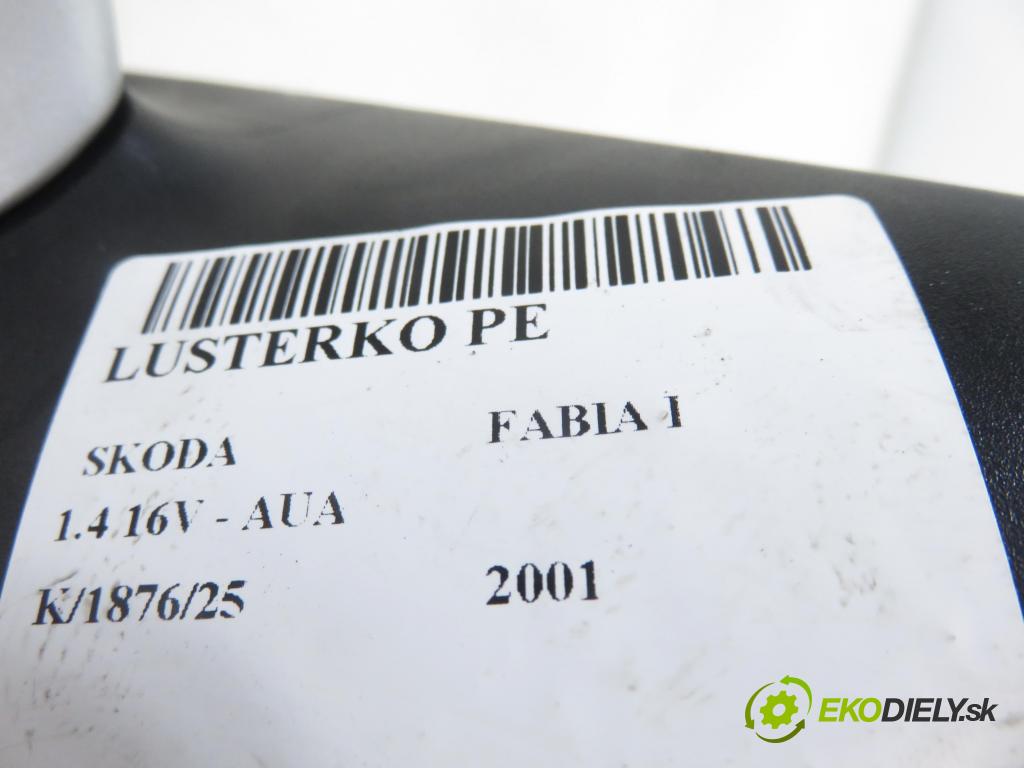 SKODA FABIA I (6Y2) HB 2001 55,00 1.4 16V - AUA 1390,00 Spätné zrkadlo