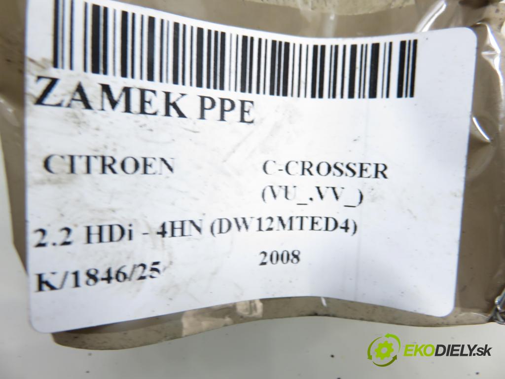 CITROEN C-CROSSER (EP_) SUV 2008 115,00 2.2 HDi 160 - 4HN (DW12MTED4) 2179,00 zámok 