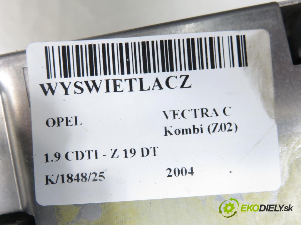 OPEL VECTRA C Kombi (Z02) KOMBI 2004 88,00 1.9 CDTI - Z 19 DT 1910,00 ZOBRAZIT: 6591550302C