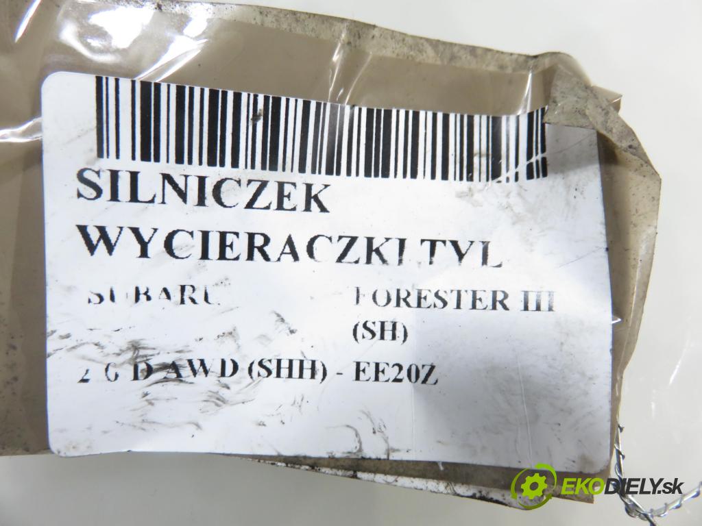 SUBARU FORESTER (SH_) SUV 2009 110,00 2.0 D AWD 1998,00 Motorček stierače zadné 