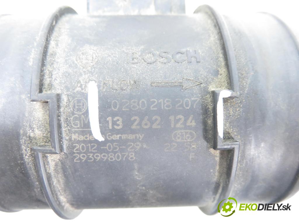 OPEL MERIVA B nadwozie wielkoprzestrzenne (MPV) (S10) MINIVAN 2008 88,00 1.4 LPG - A 14 NEL 1364,00 váha vzduchu vzduchu 13262124 ; 0280218207