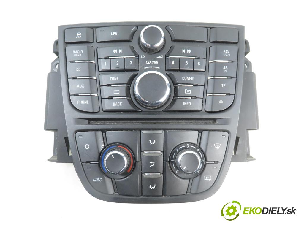 OPEL MERIVA B nadwozie wielkoprzestrzenne (MPV) (S10) MINIVAN 2008 88,00 1.4 LPG - A 14 NEL 1364,00 Panel kúrenia KLIMATRONIK 13362778 ; 13360099