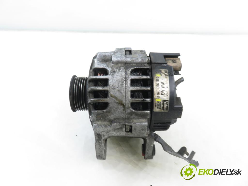 VW POLO (9N_) HB 2002 40,00 1.2 - BMD 1198,00 Alternátor 03D903025E (Alternátor)