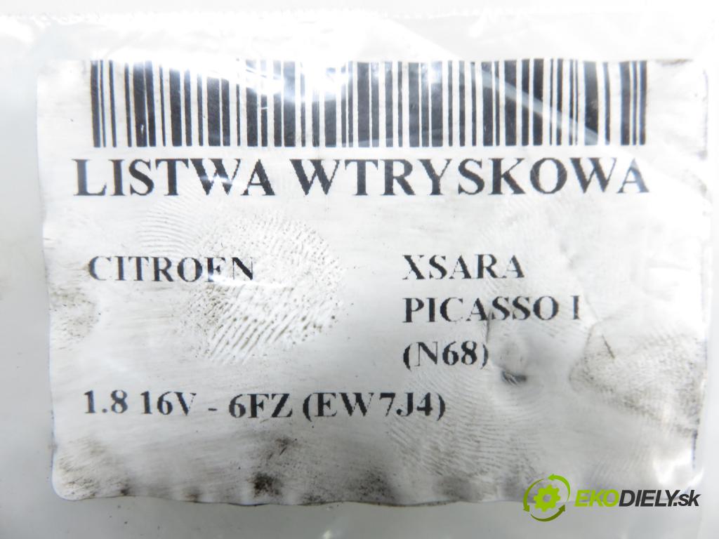 CITROEN XSARA PICASSO (N68) MINIVAN 2002 85,00 1.8 16V - 6FZ (EW7J4) 1749,00 Lišta vstrekovacia 9628084680 (Vstrekovacia lišta)