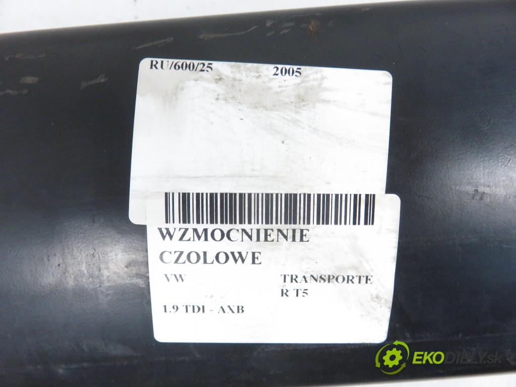 VW TRANSPORTER V Skrzynia (7HA, 7HH, 7EA, 7EH) FURGON 2005 77,00 1.9 TDI PD 105 - AXB 1896,00 Výstuha čelné