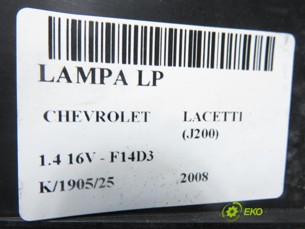 CHEVROLET LACETTI (J200) SEDAN 2008 70,00 1.4 16V - F14D3 1399,00 Svetlo LP 0301001915