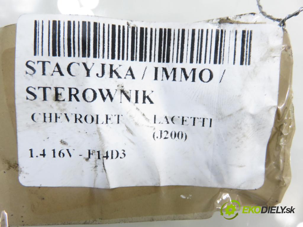 CHEVROLET LACETTI (J200) SEDAN 2008 70,00 1.4 16V - F14D3 1399,00 spinačka / imobilizéra IMMO / Riadiaca jednotka 96435547 ; 96456677
