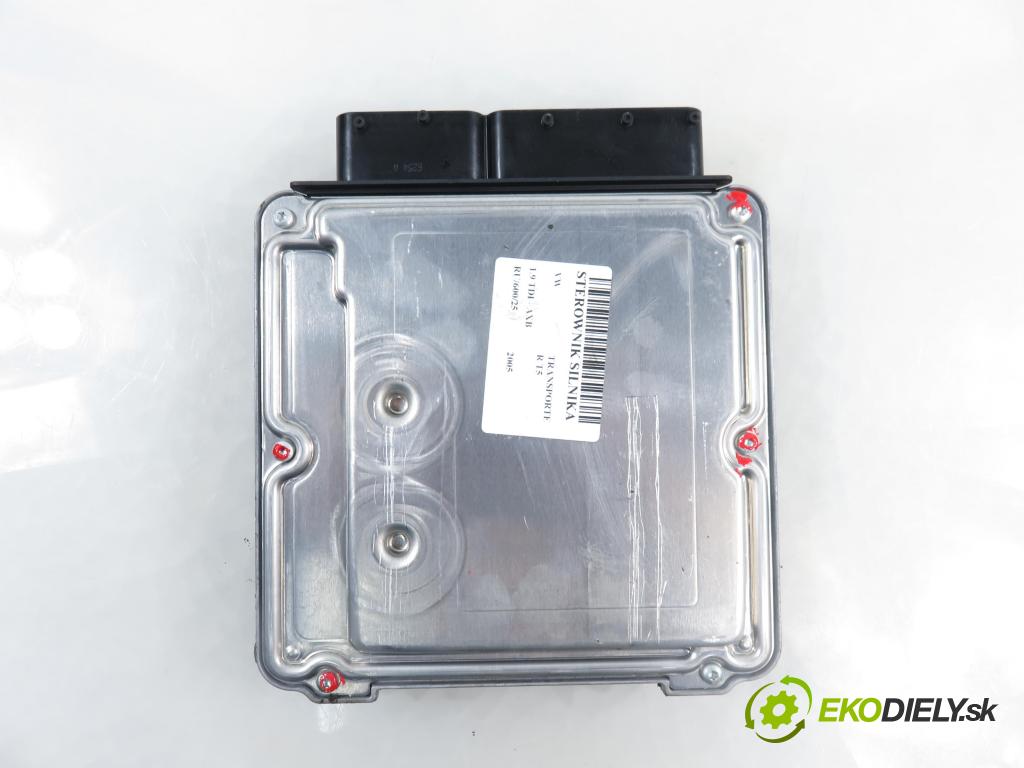 VW TRANSPORTER V Skrzynia (7HA, 7HH, 7EA, 7EH) FURGON 2005 77,00 1.9 TDI PD 105 - AXB 1896,00 Riadiaca jednotka Motor 038906016N ; 0281011855