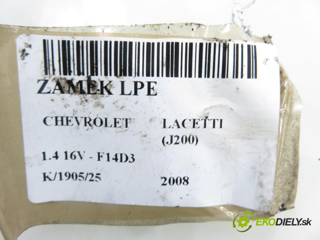CHEVROLET LACETTI (J200) SEDAN 2008 70,00 1.4 16V - F14D3 1399,00 zámok