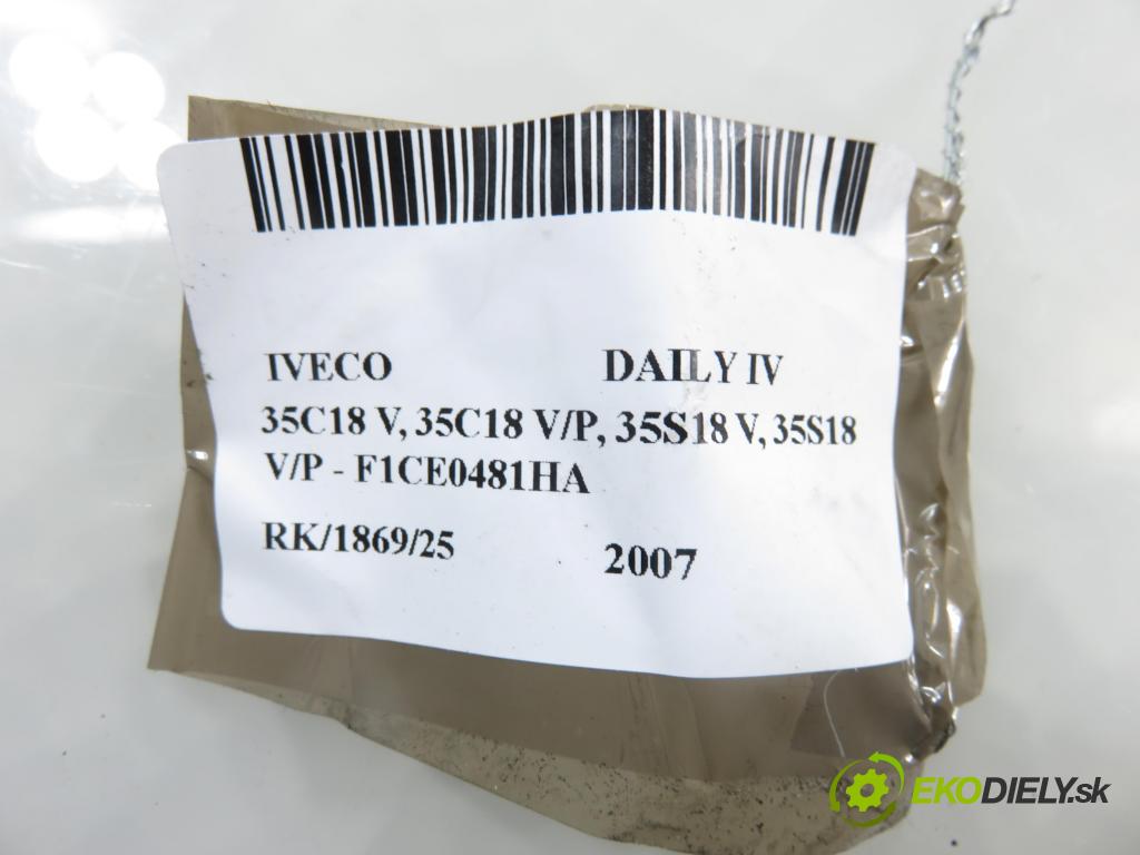 IVECO DAILY IV Skrzynia FURGON 2007 130,00 35C18 V, 35C18 V/P, 35S18 V, 35S18 V/P - F1CE0481H 2998,00 Potenciometer plynu 504061734 ; 0281002632 (Potenciometer plynového pedálu)