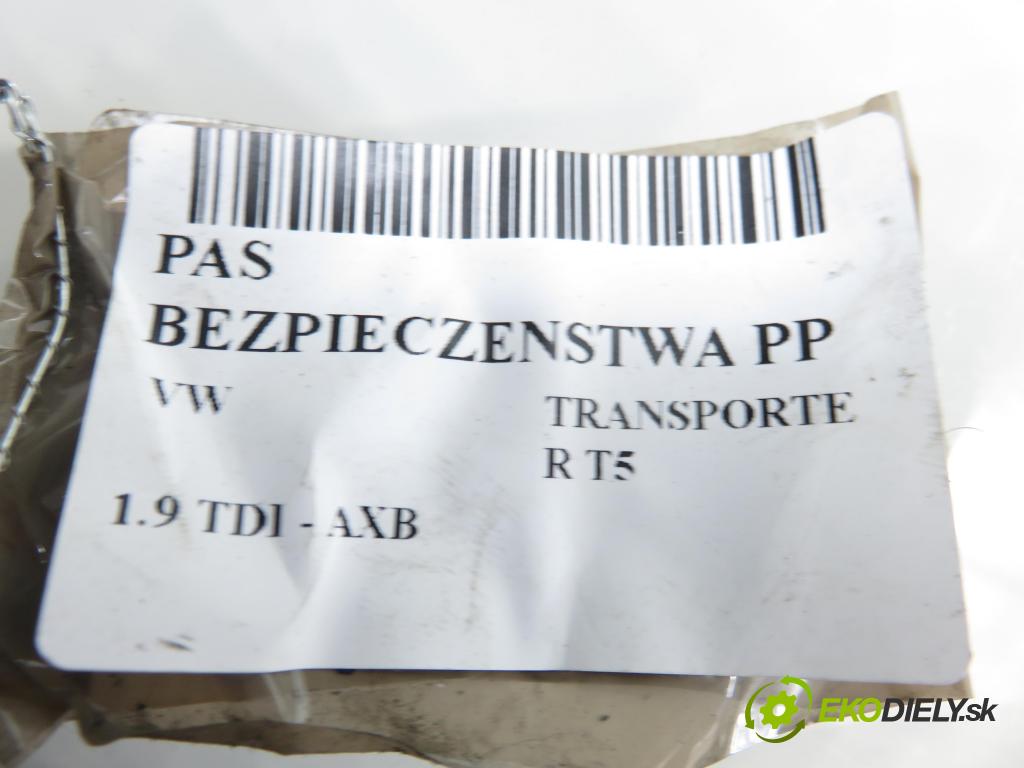 VW TRANSPORTER V Skrzynia (7HA, 7HH, 7EA, 7EH) FURGON 2005 77,00 1.9 TDI PD 105 - AXB 1896,00 Držiak bezpečnostný PP 7H0857806F ; 33053660