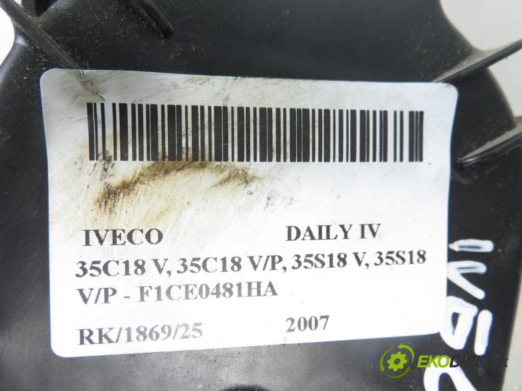 IVECO DAILY IV Skrzynia FURGON 2007 130,00 35C18 V, 35C18 V/P, 35S18 V, 35S18 V/P - F1CE0481H 2998,00 vložka svetla pravy zadné 