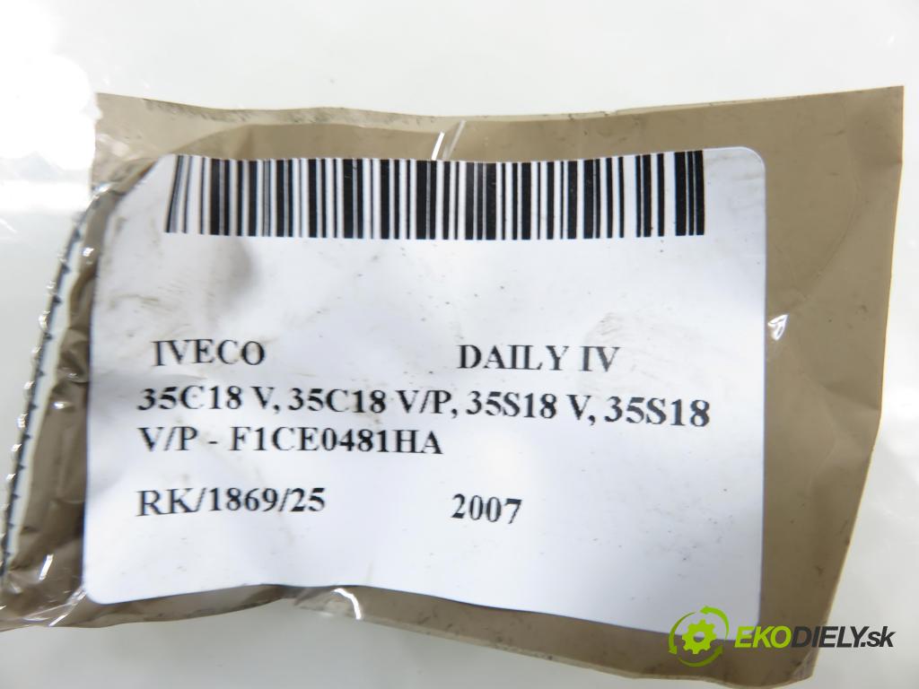 IVECO DAILY IV Skrzynia FURGON 2007 130,00 35C18 V, 35C18 V/P, 35S18 V, 35S18 V/P - F1CE0481H 2998,00 Riadiaca jednotka klimatizácie 501300510003 (Kľučka dverí ostatné)