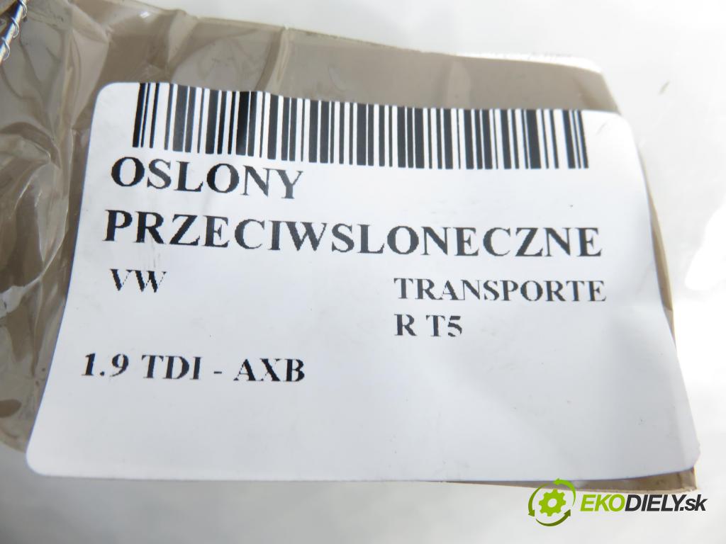 VW TRANSPORTER V Skrzynia (7HA, 7HH, 7EA, 7EH) FURGON 2005 77,00 1.9 TDI PD 105 - AXB 1896,00 kryty protislnečné 