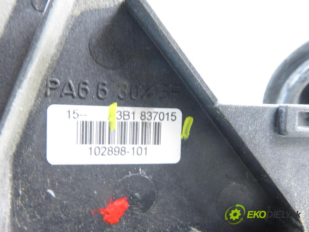VW TRANSPORTER V Skrzynia (7HA, 7HH, 7EA, 7EH) FURGON 2005 77,00 1.9 TDI PD 105 - AXB 1896,00 zámok 3B1837015