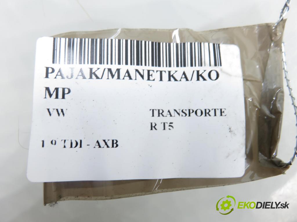 VW TRANSPORTER V Skrzynia (7HA, 7HH, 7EA, 7EH) FURGON 2005 77,00 1.9 TDI PD 105 - AXB 1896,00 páčka/prepínač 7H0953503