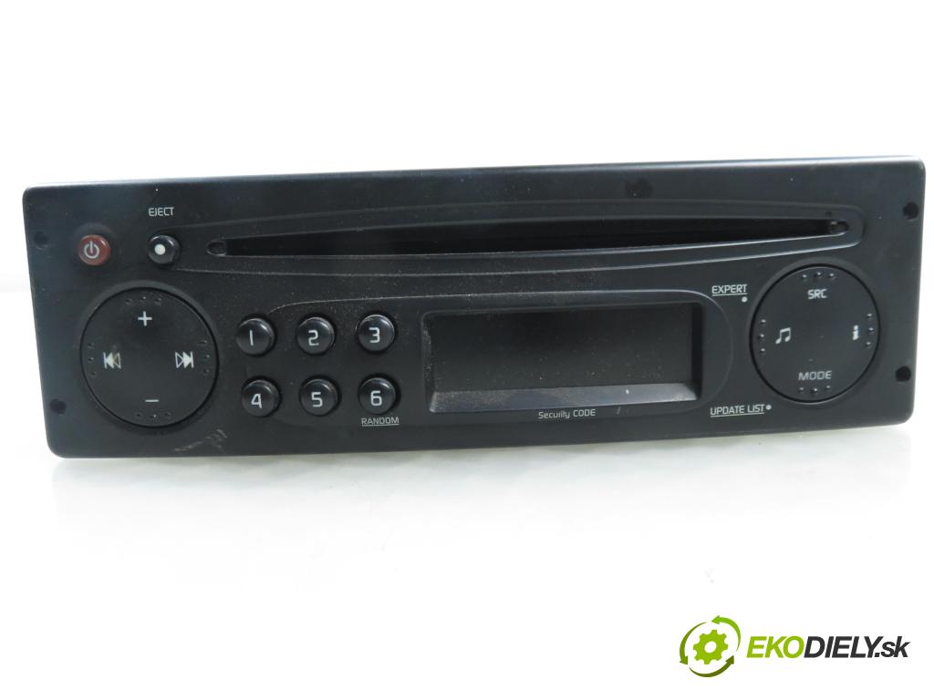 RENAULT KANGOO (KC0/1_) KOMBIVAN 2007 55,00 1.2 16V (KC05, KC06, KC03, KC0T, KC0W, KC1D) - D4F 1149,00 RADIO CD