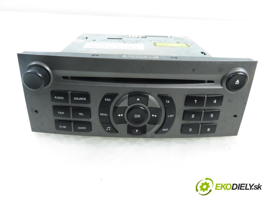 PEUGEOT 407 (6D_) SEDAN 2005 100,00 2.0 HDi 135 - RHR 1997,00 RADIO CD 7645113392