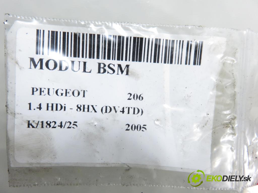 PEUGEOT 206 liftback (2A/C) HB 2005 51,00 1.4 HDi - 8HX (DV4TD) 1398,00 MODUL BSM 9657608780