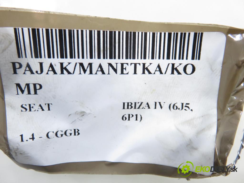 SEAT IBIZA IV (6J5, 6P1) HB 2013 63,00 1.4 - CGGB 1390,00 páčka/prepínač 7H0953503GG