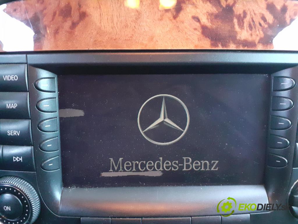 MERCEDES-BENZ KLASA S (W220) SEDAN 2003 191,00 S 400 CDI V8 260 - OM 628.960 3996,00 RADIO 2208274142 ; 2208270257