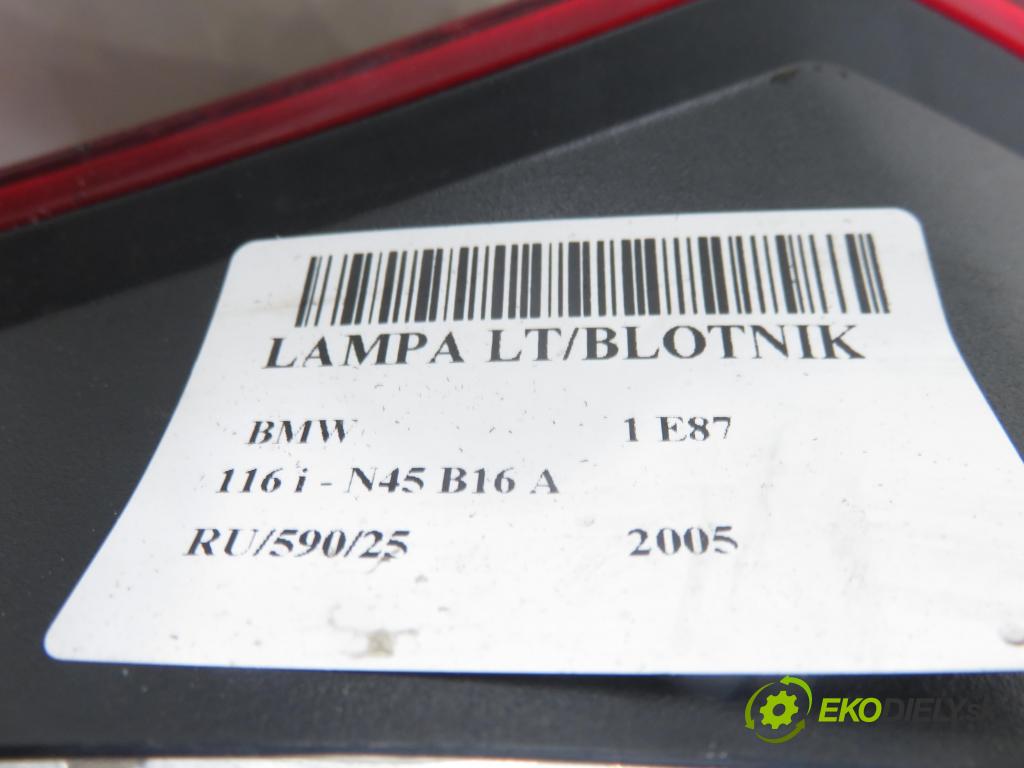 BMW 1 (E87) HB 2005 85,00 116 i - N45 B16 A 1596,00 Svetlo ľavé zadné 6924501