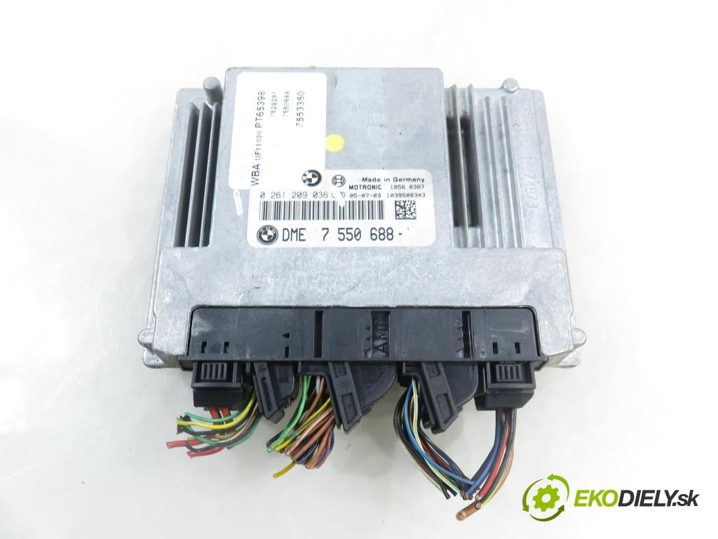 BMW 1 (E87) HB 2005 85,00 116 i - N45 B16 A 1596,00 Riadiaca jednotka Motor 0261209036 ; 7550688